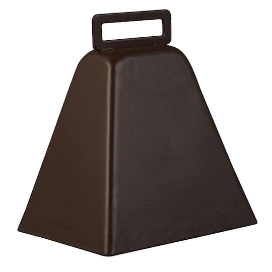 12 Pack: 3.75&#x22; Brown Rustic Cowbell by Creatology&#x2122;